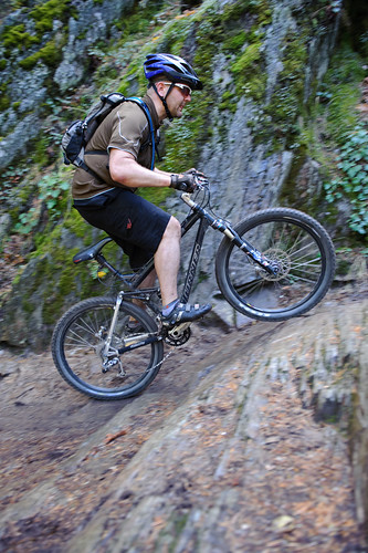 Erik Climbing Granite