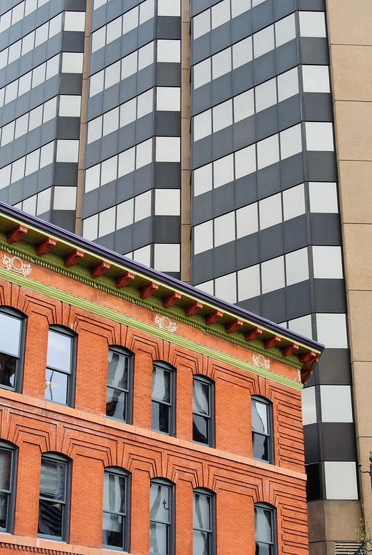 Contrasting Buildings